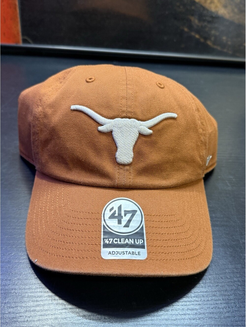 Texas Longhorns ’47 Clean Up Hat Burnt Orange Adjustable OSFA